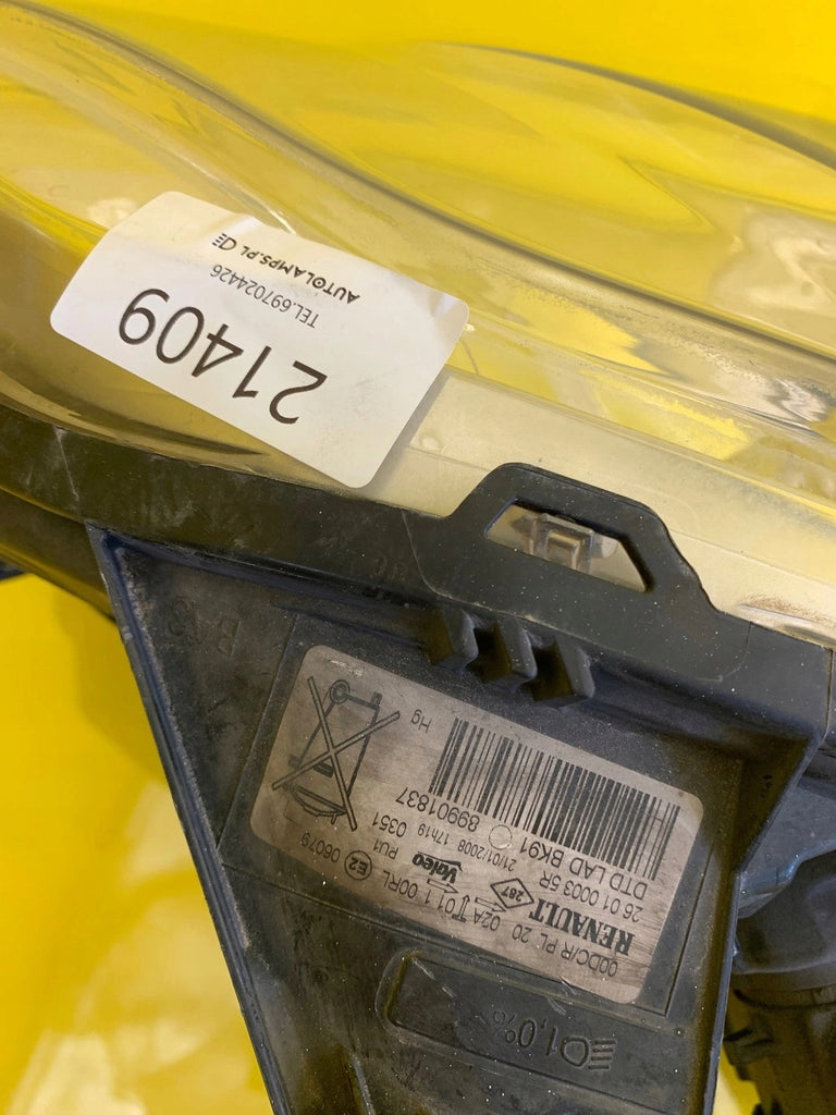 Frontscheinwerfer Renault Laguna III 89901837 Xenon Rechts Headlight SCH2521360293ip