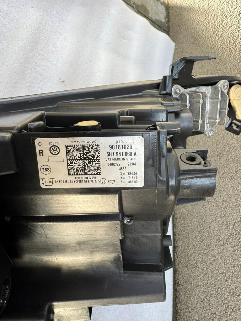 Frontscheinwerfer VW Golf VIII I 5H1941060A Rechts Scheinwerfer Headlight SCH1889400457qr