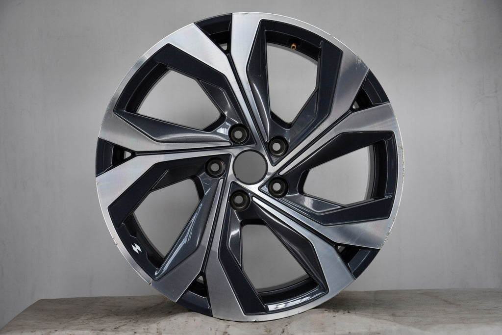 1x Alufelge 18 Zoll 7.0" 5x114.3 35ET Glanz Grau 403005075 Mg Captur Ii