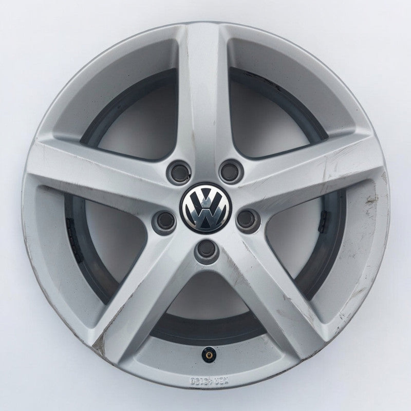 1x Alufelge 16 Zoll 6.5" 5x112 5NO601025AQ VW Tiguan Sharan Rim Wheel