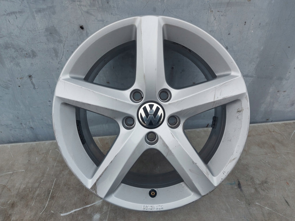 1x Alufelge 16 Zoll 6.5" 5x112 5NO601025AQ VW Tiguan Sharan Rim Wheel