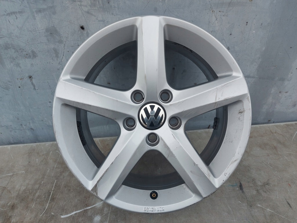 1x Alufelge 16 Zoll 6.5" 5x112 5NO601025AQ VW Tiguan Sharan Rim Wheel FEL6725689255bh