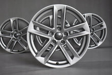 Laden Sie das Bild in den Galerie-Viewer, 4x Alufelge 17 Zoll 7.5" 5x112 38ET Glanz Silber 8W0601025E Audi A4 B9 Rim Wheel FEL5874051537im