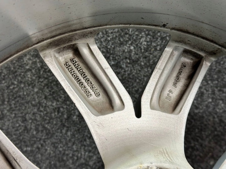 1x Alufelge 18 Zoll 7.0" 5x112 43ET Glanz Silber 5NN601025N VW Golf VII Tiguan FEL2353476790oe