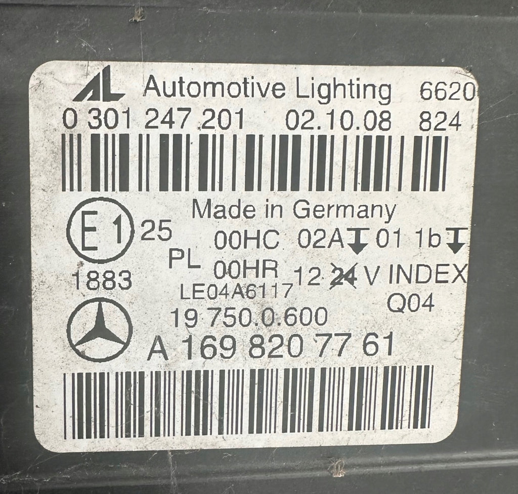 Frontscheinwerfer Mercedes-Benz W245 A1698207761 Links Scheinwerfer Headlight SCH1044777033mc