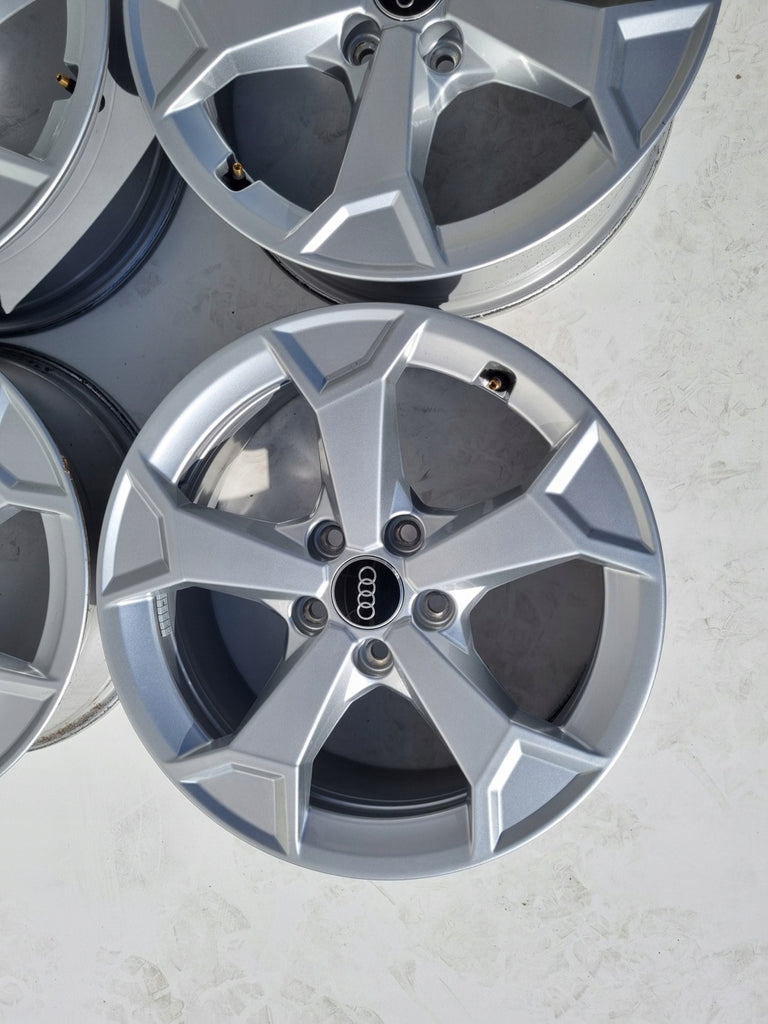 4x Alufelge 17 Zoll 6.5" 5x112 38ET Glanz Silber 83A0714978Z8 Audi B7 Rim Wheel FEL6849646512nw
