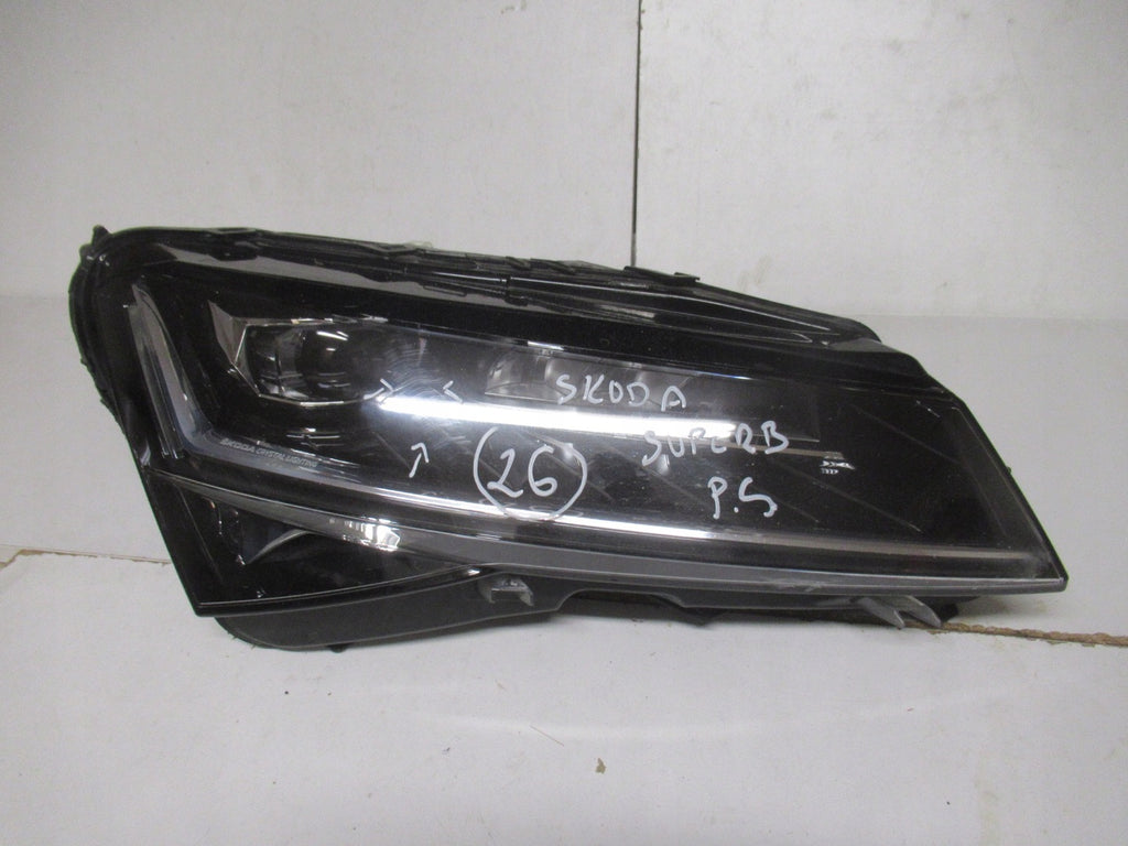 Frontscheinwerfer Skoda Superb III 3V1941016D LED Rechts Scheinwerfer Headlight SCH2360995140ji