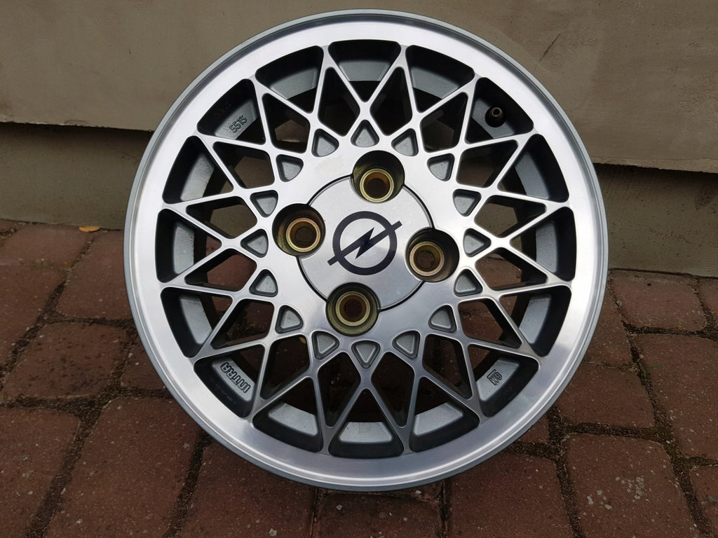 1x Alufelge 13 Zoll 5.5" 4x100 49ET Glanz Silber Opel Corsa Rim Wheel FEL4941654246xd