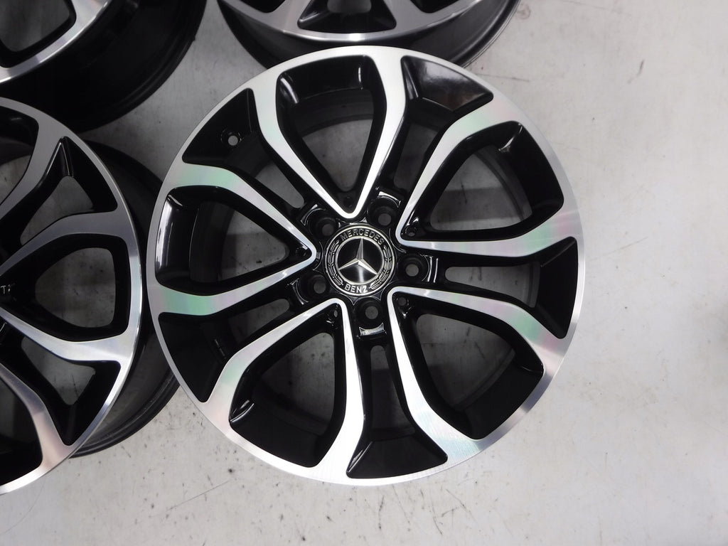 1x Alufelge 17 Zoll 7.0" 5x112 48 5ET A2054010200 Mercedes-Benz W205 Rim Wheel