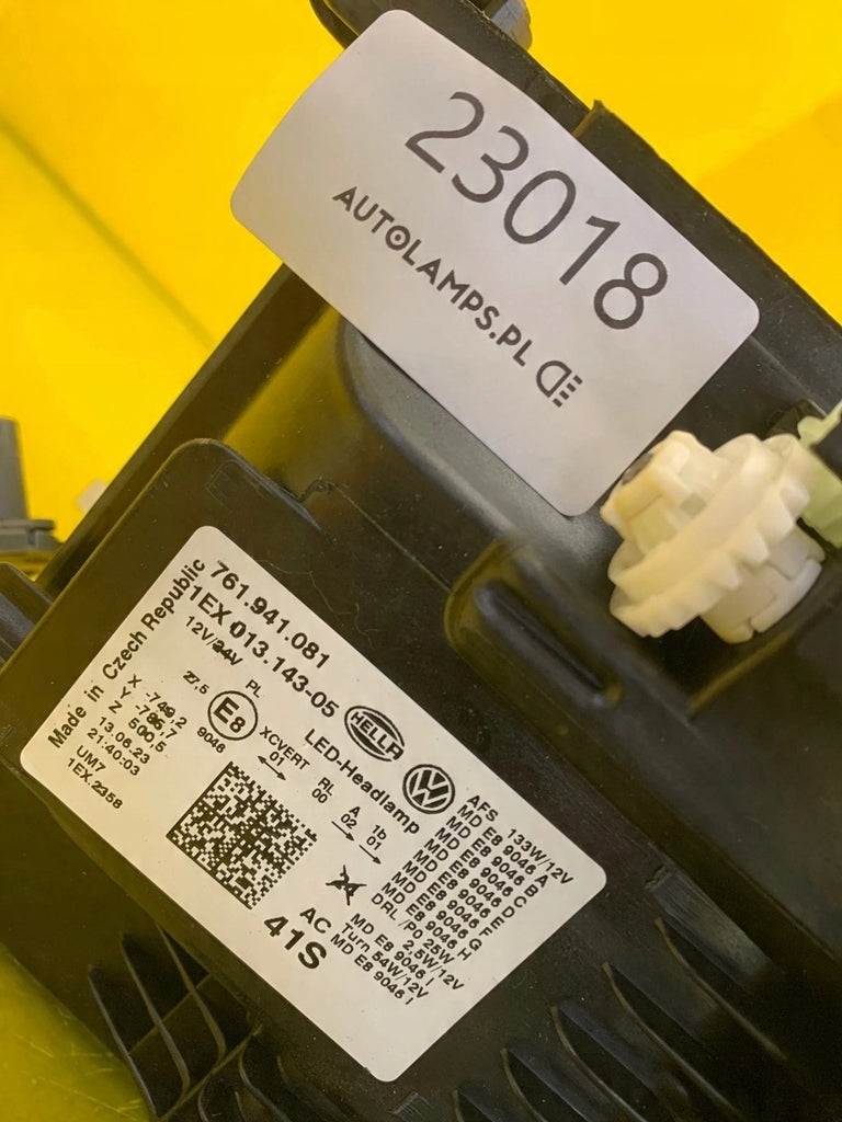 Frontscheinwerfer VW Touareg 761941081 LED Links Scheinwerfer Headlight