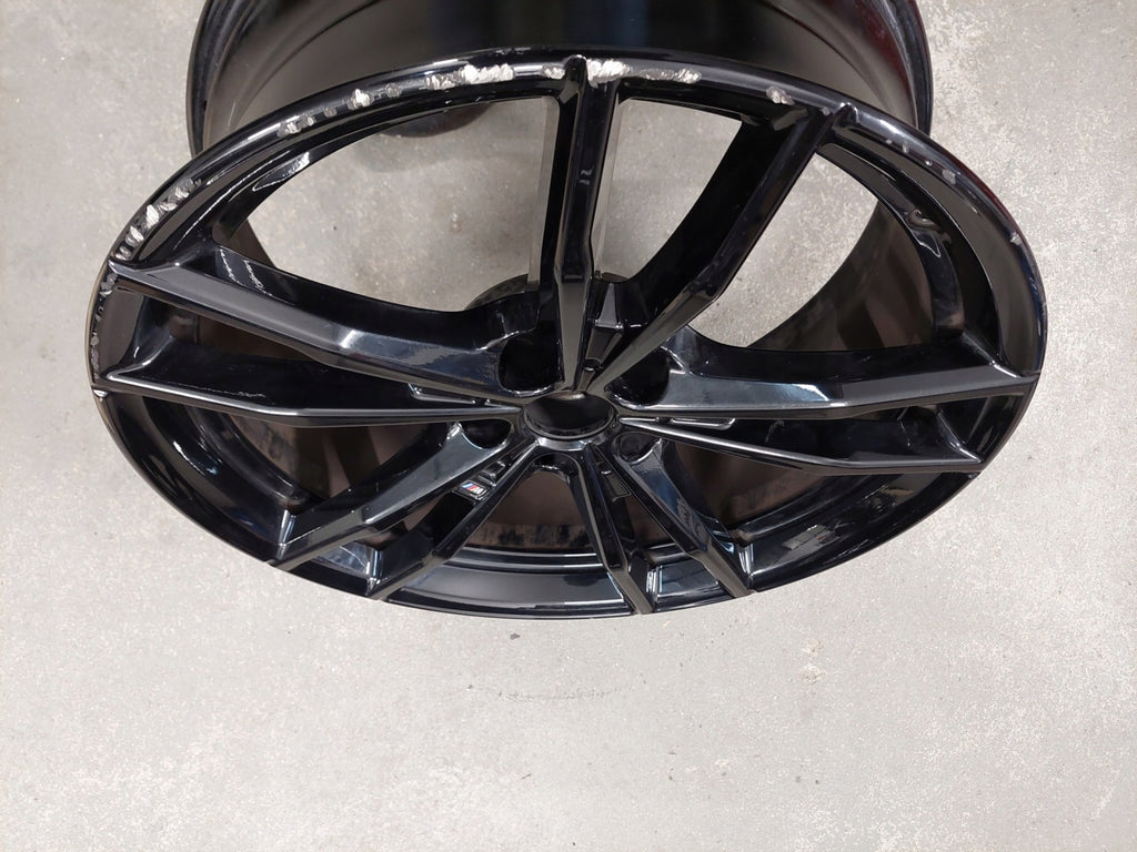 1x Alufelge 19 Zoll 8.0" 5x112 27ET Glanz Schwarz 8090094 BMW G21 Rim Wheel FEL8371885994xy