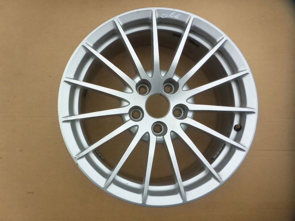 1x Alufelge 17 Zoll 7.5" 5x112 29ET Glanz Silber 8W0601025AE Audi B9 Rim Wheel