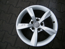 Load image into Gallery viewer, 1x Alufelge 16 Zoll 7.5&quot; 5x112 37ET Glanz Silber 8T0601025B Audi A4 Rim Wheel