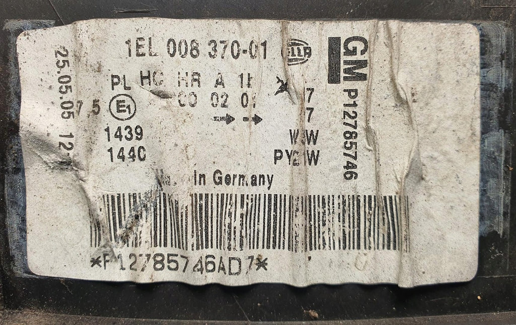 Frontscheinwerfer Saab 9-3 93 P12785746 Links Scheinwerfer Headlight