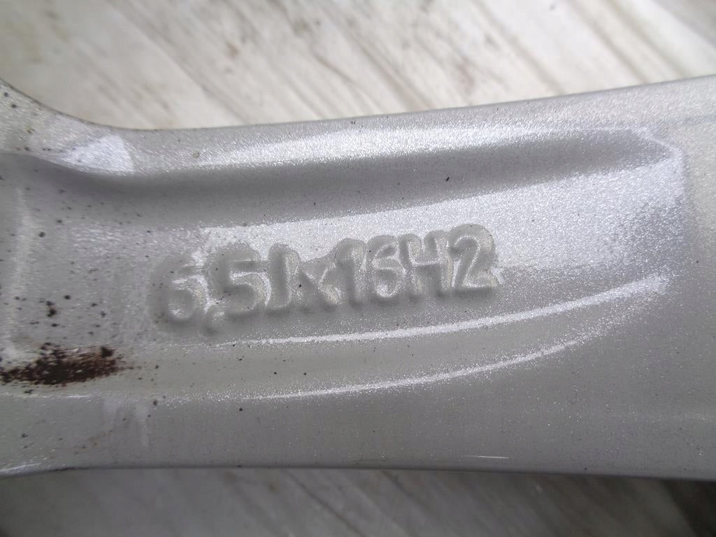1x Alufelge 16 Zoll 6.5" 5x108 50ET Glanz Silber SIN65650F510 Ford Mondeo FEL3893448420sw