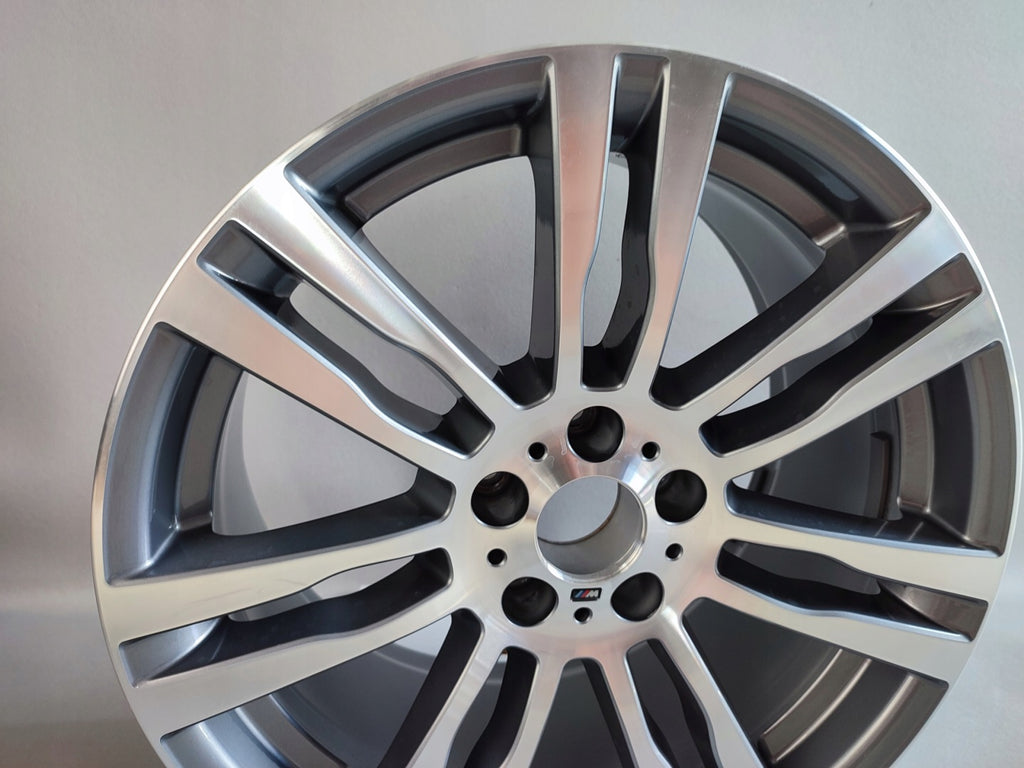 1x Alufelge 20 Zoll 10.0" 5x120 40ET Glanz 7842183 BMW X5 E70 Rim Wheel FEL9105176190sv
