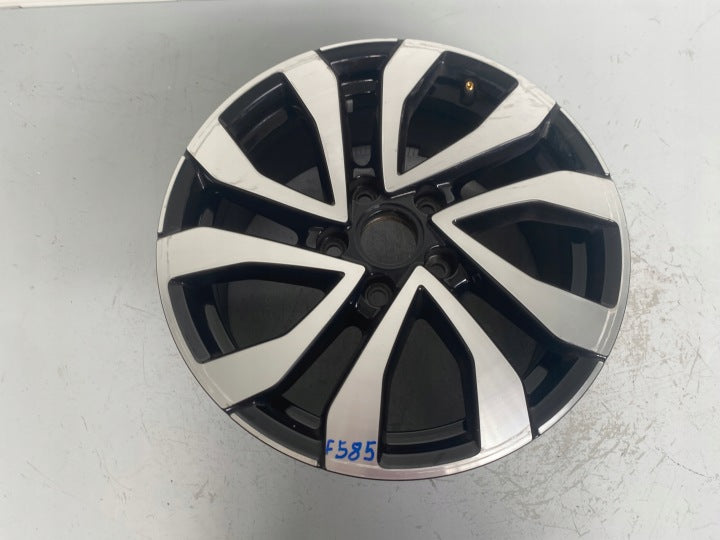 1x Alufelge 16 Zoll 7.0" 5x112 48ET Glanz Schwarz 5H0601025AC VW Golf Viii FEL6795830605la
