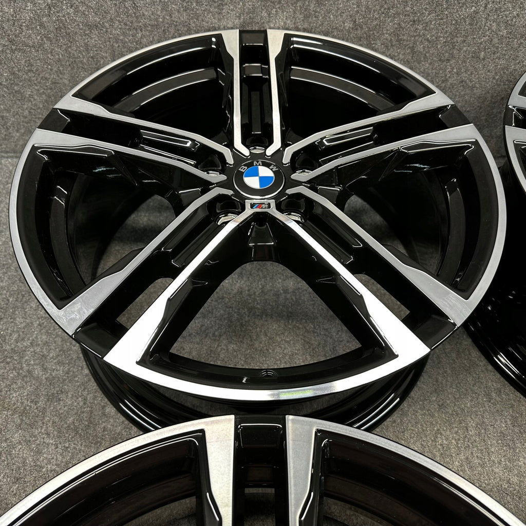 4x Alufelge 18 Zoll 8.0" 5x112 57ET Glanz Schwarz 8092352 BMW 2 F45 1 F40 F46 FEL1673599668si