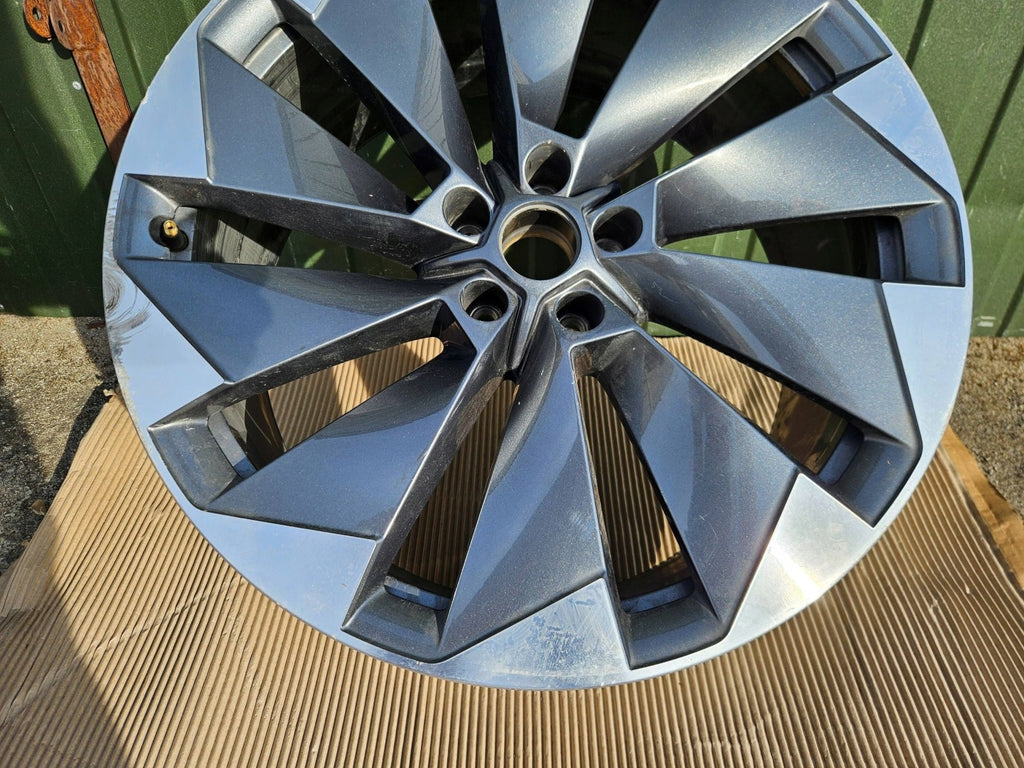 1x Alufelge 21 Zoll 5x112 5LA601025BM Skoda Enyaq Iv Rim Wheel FEL9995579864ds