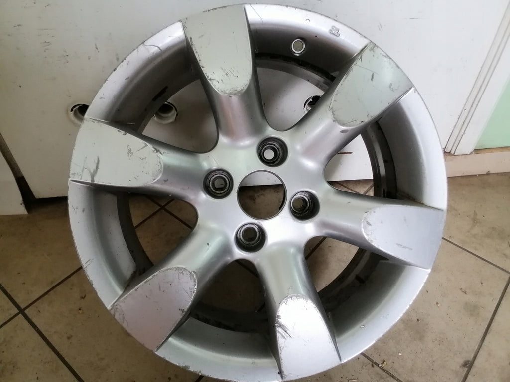 1x Alufelge 16 Zoll 6.5" 4x108 31ET Glanz Schwarz 9652489880 Peugeot Rim Wheel FEL1335376846ng