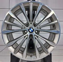 Laden Sie das Bild in den Galerie-Viewer, 1x Alufelge 19 Zoll 8.0" 5x112 30ET Glanz Silber 6873942 BMW G31 G30 Rim Wheel FEL7366873949zn