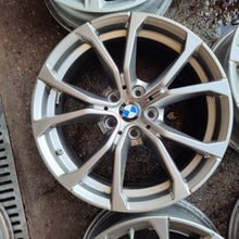 Laden Sie das Bild in den Galerie-Viewer, 4x Alufelge 17 Zoll 7.5" 5x112 30ET Glanz Grau 6883518 BMW Rim Wheel FEL7470211147xp
