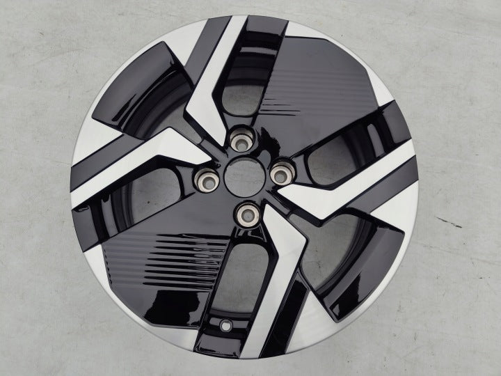 1x Alufelge 17 Zoll 6.5" 4x108 32ET Glanz Schwarz 9849269080 Peugeot 2008 Ii FEL5176354254hs