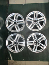 Laden Sie das Bild in den Galerie-Viewer, 4x Alufelge 17 Zoll 7.0" 5x112 42ET Glanz Silber 8W0601025 Audi Rim Wheel FEL9050018227mr