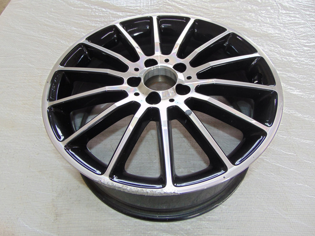 1x Alufelge 18 Zoll 7.5" 5x112 52ET Glanz Grau A1764010200 Mercedes-Benz W176