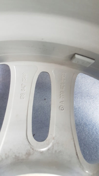 1x Alufelge 16 Zoll 8.0" 5x112 32ET A2094012102 Mercedes-Benz Clk Rim Wheel FEL7606719728iz