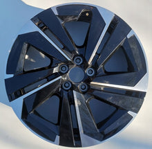 Laden Sie das Bild in den Galerie-Viewer, 1x Alufelge 19 Zoll 7.0" 5x108 41ET Glanz Schwarz 9844304580 Peugeot Rim Wheel FEL7579762217zq