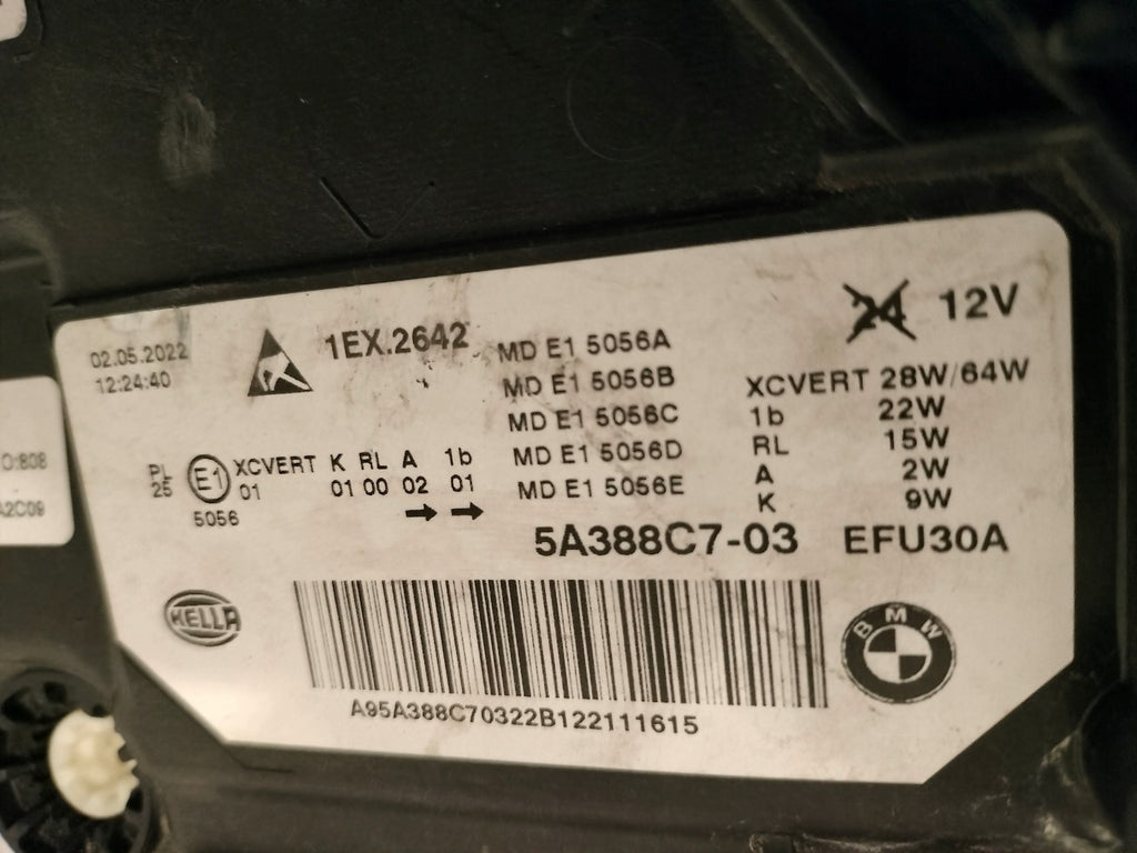 Frontscheinwerfer BMW 5 G31 G30 5A388C7-03 Links Scheinwerfer Headlight