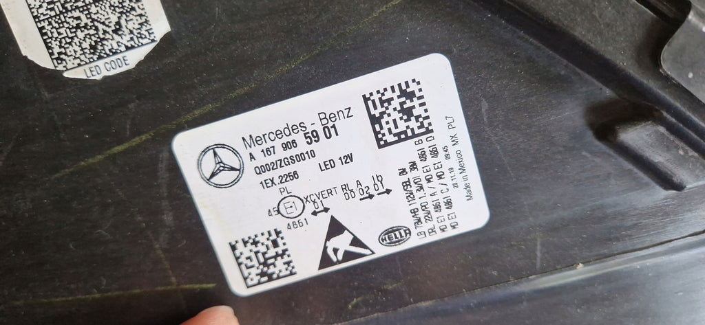 Frontscheinwerfer Mercedes-Benz Gle A1679065901 Links Scheinwerfer Headlight SCH8549669412zx