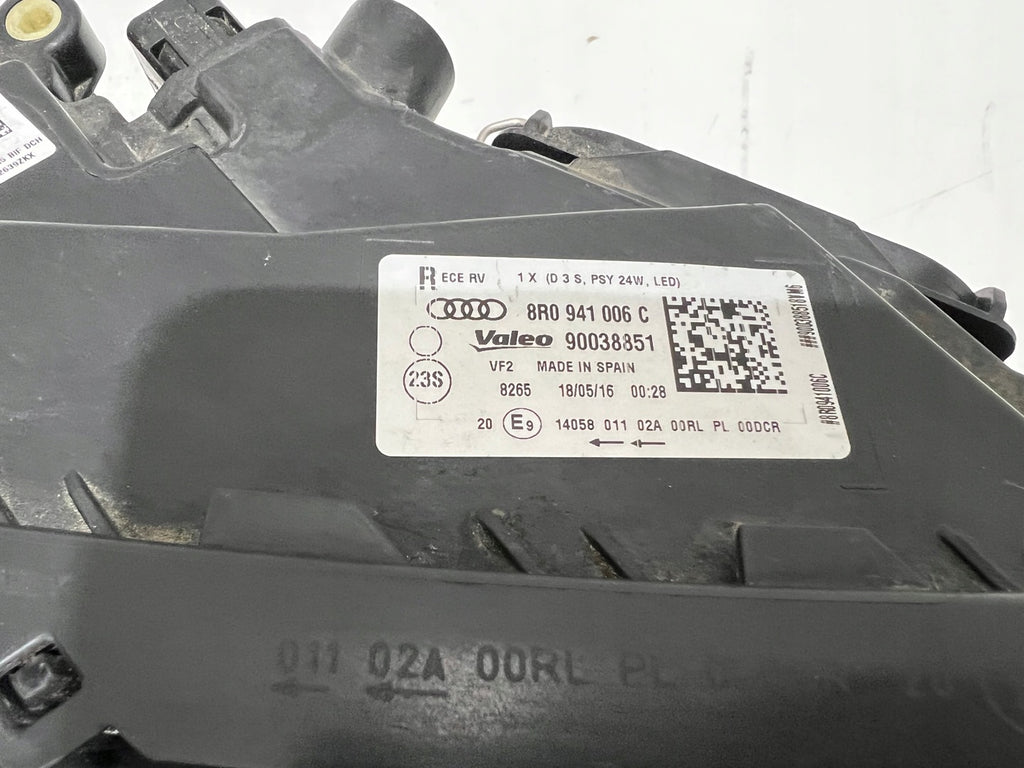 Frontscheinwerfer Audi Q5 8R0941006C Xenon Rechts Scheinwerfer Headlight