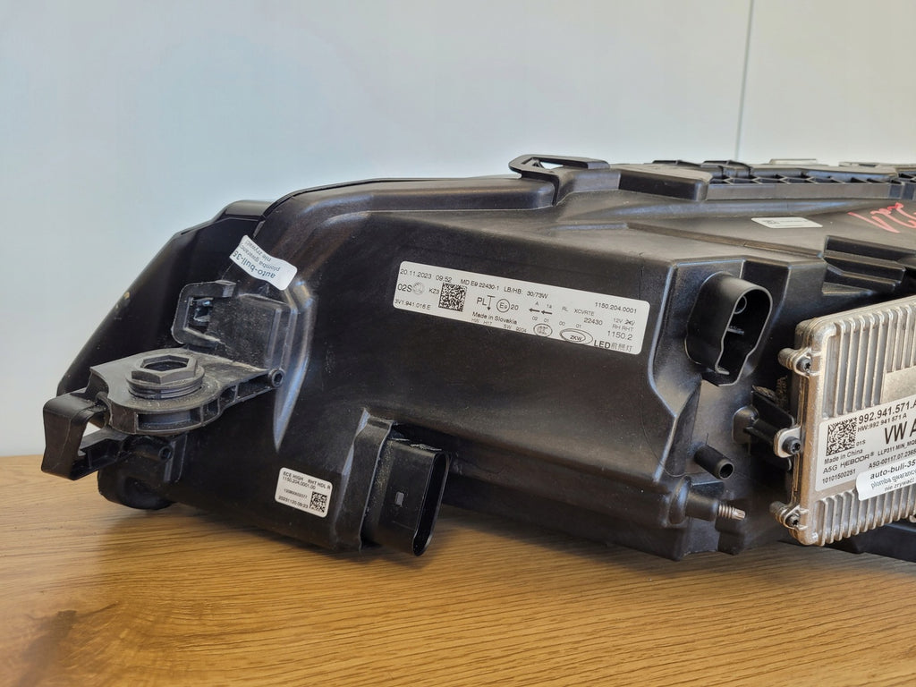 Frontscheinwerfer Skoda Superb III 3V1941016E LED Rechts Scheinwerfer Headlight