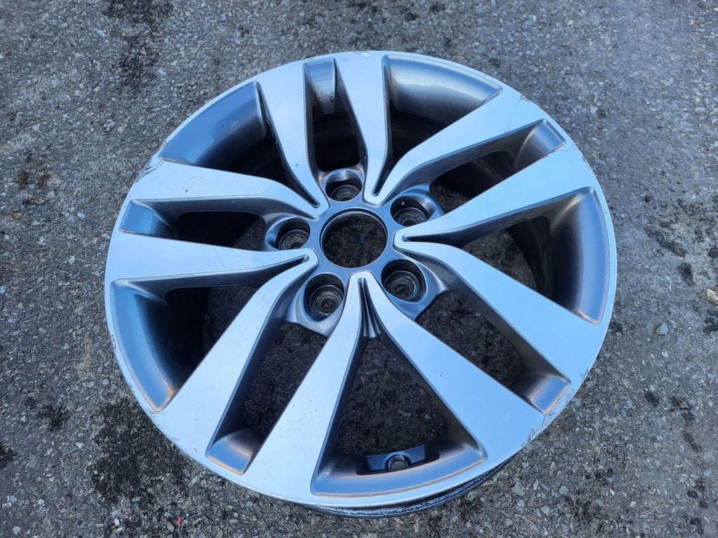 1x Alufelge 16 Zoll 6.5" 5x114.3 50ET Glanz Graphit 52910-G4200 Hyundai I I40 Mg FEL9833482415pg