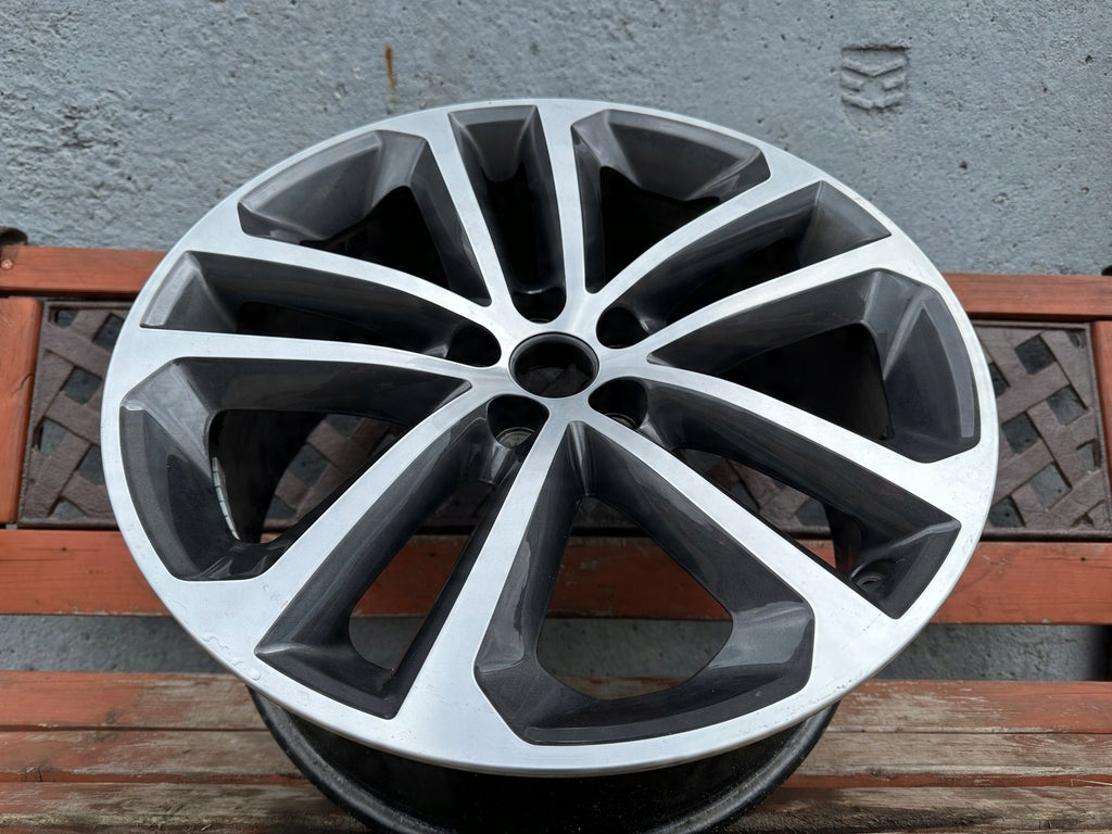 1x Alufelge 19 Zoll 8.5" 5x108 45ET Glanz Graphit HK8M-1007-EA Jaguar F-Pace Mg