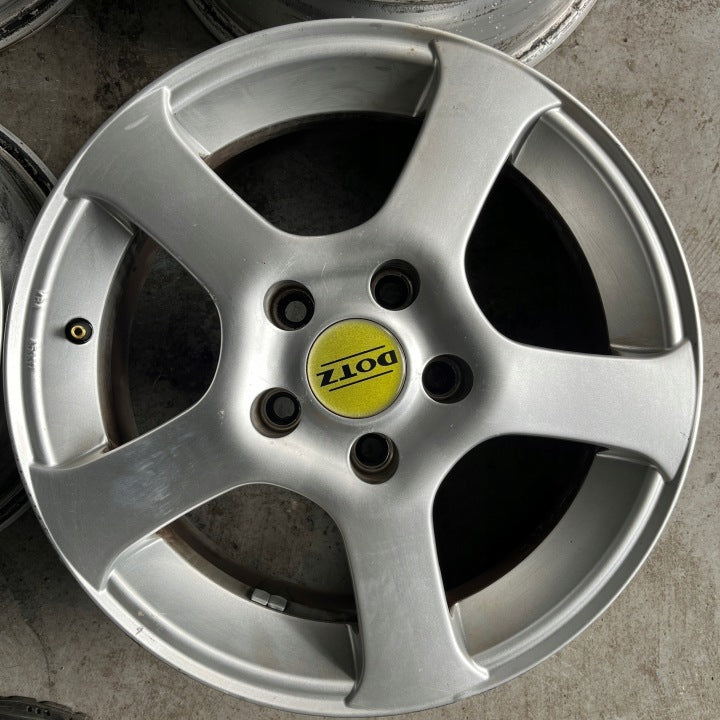4x Alufelge 15 Zoll 6.5" 5x110 35ET Rim Wheel FEL5258559736pj