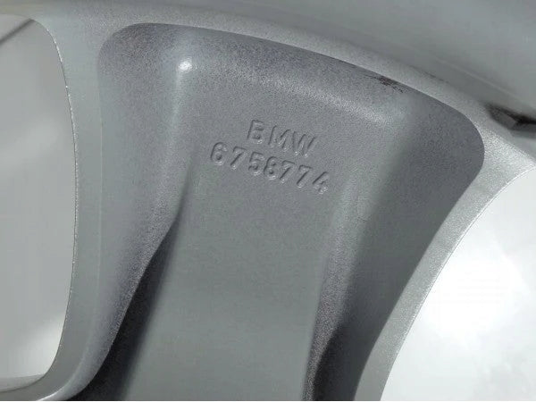 4x Alufelge 16 Zoll 7.0" 5x120 20ET Glanz Silber 6758774 BMW E39 E60 E61 FEL8943158097zz