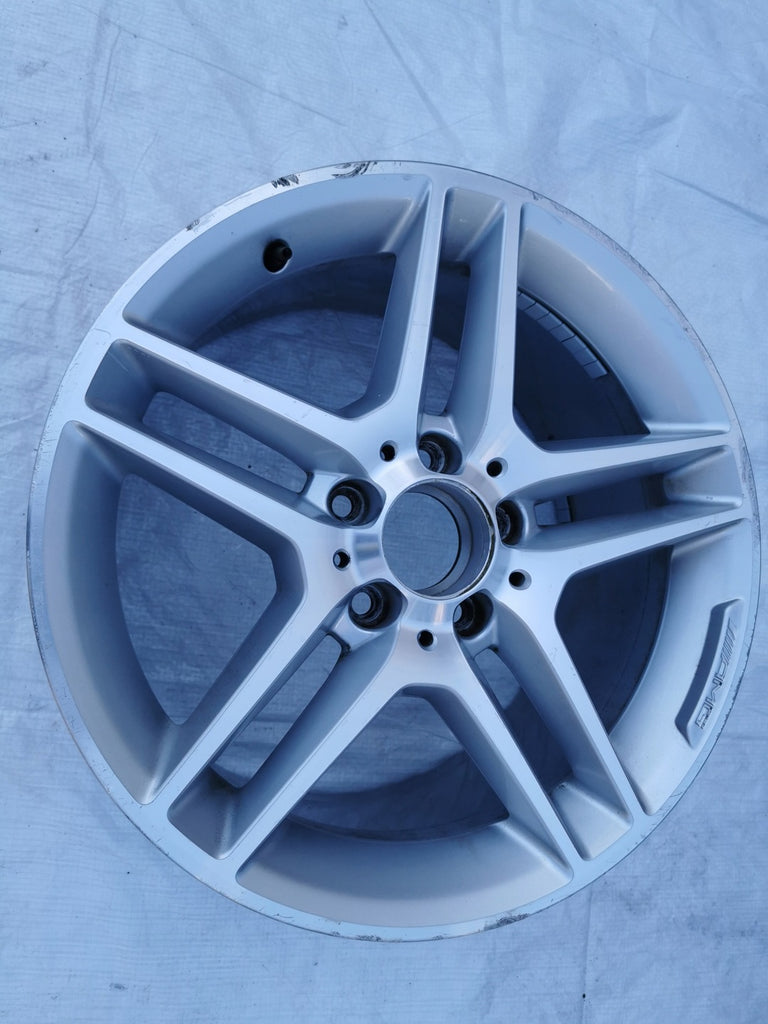 1x Alufelge 17 Zoll 8.5" 5x112 58ET A2044019702 Mercedes-Benz W204 Rim Wheel