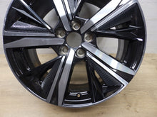 Laden Sie das Bild in den Galerie-Viewer, 1x Alufelge 18 Zoll 8.0&quot; 5x108 48ET Glanz Schwarz 9835058180 Peugeot 308 Iii