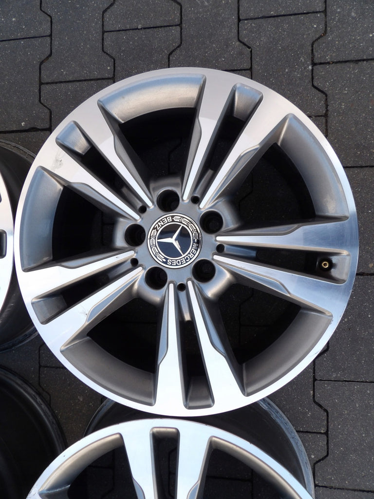 4x Alufelge 17 Zoll 8.0" 5x112 48ET Mercedes-Benz Rim Wheel FEL7436434114dq