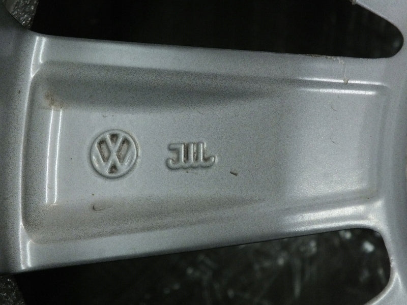 1x Alufelge 16 Zoll 6.5" 5x100 47ET Glanz Grau 2G0601025AE VW Polo Iv Rim Wheel FEL6707146803mv