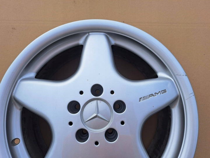 1x Alufelge 17 Zoll 7.5" 5x112 37ET A1704011102 Mercedes-Benz Slk R170 Rim Wheel FEL3650952524jz