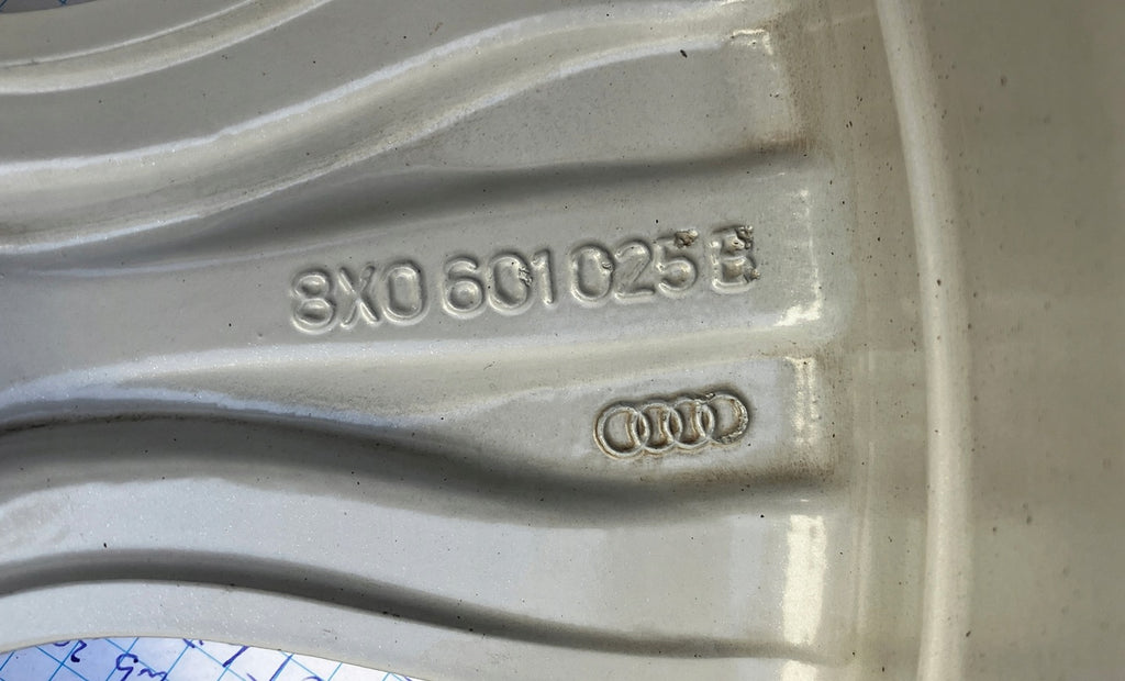 1x Alufelge 16 Zoll 7.0" 5x100 34ET 8X0601025B Audi A3 A1 Rim Wheel