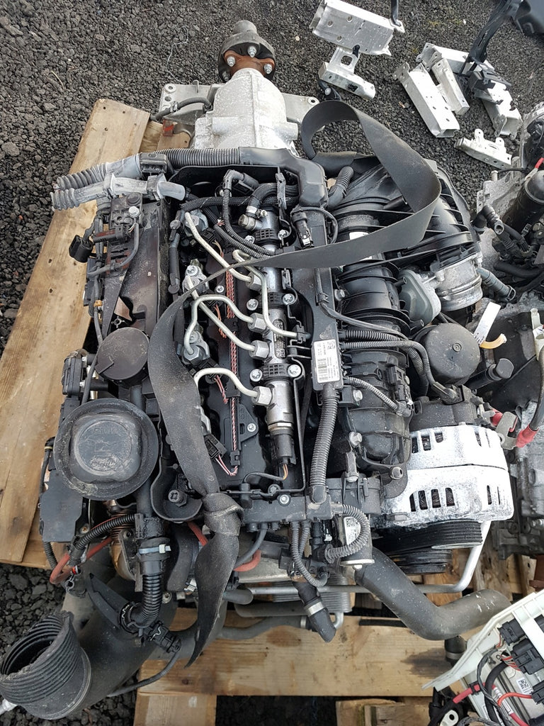 Motor BMW E60 E90 N47D20C 2.0 166TKm 2009 Diesel Engine Unkomplett