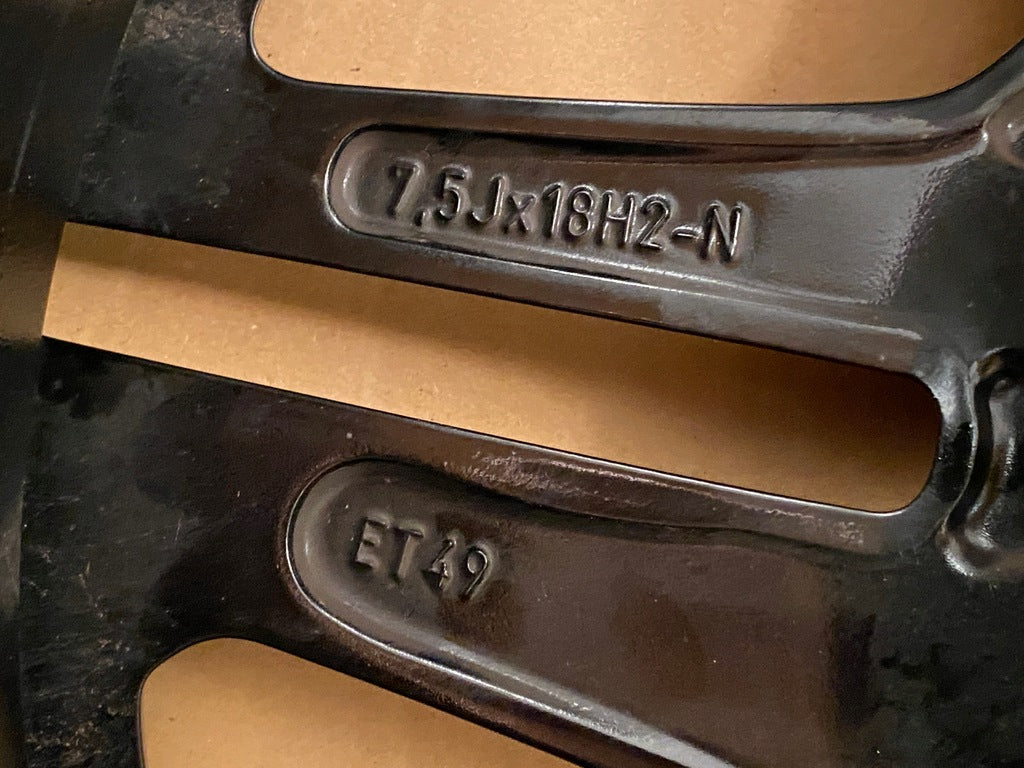 1x Alufelge 18 Zoll 7.5" 5x112 49ET A1774011500 Mercedes-Benz W177 Rim Wheel FEL9586057250du