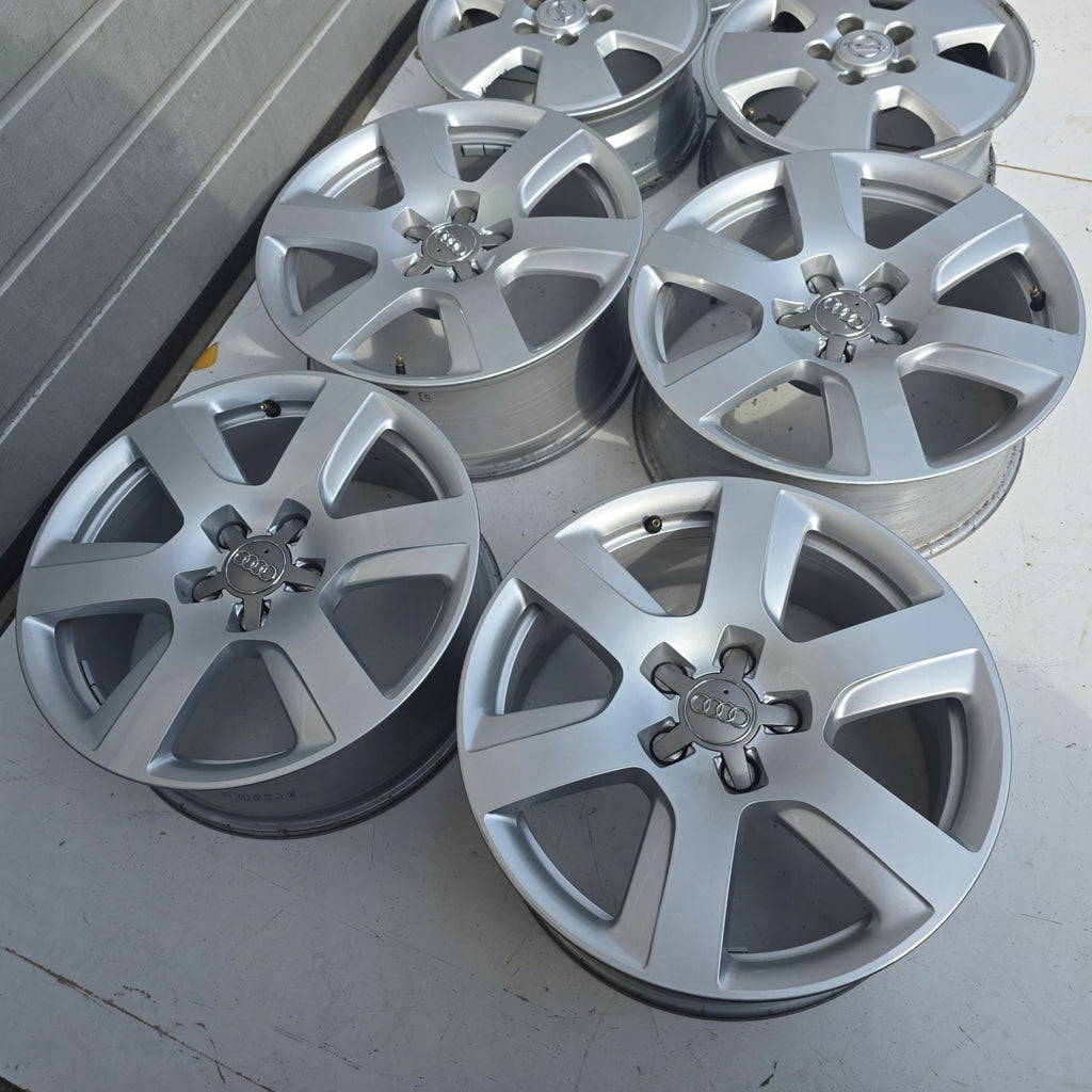 4x Alufelge 17 Zoll 7.0" 5x112 25ET 4G8601025H Audi C6 A4 B8 Rim Wheel FEL9577313655rf
