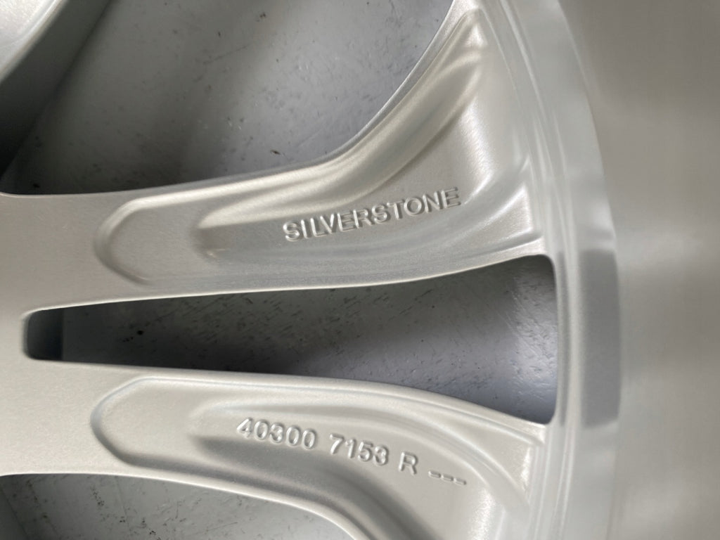 1x Alufelge 20 Zoll 6.5" 5x114.3 33ET Glanz Silber 403007153R Renault Scenic FEL9243690459ok