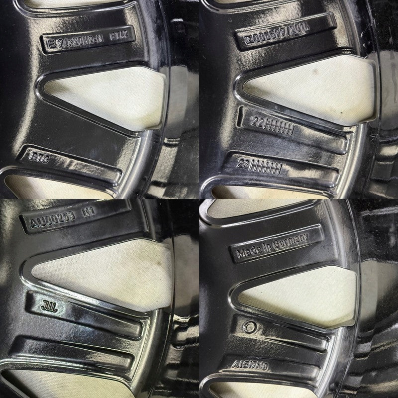 1x Alufelge 20 Zoll 9.0" 5x112 42ET Glanz Schwarz 89A601025AB Audi E-Tron FEL5942394554ey